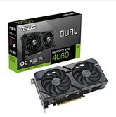 ASUS Dual GeForce RTX 4060 8GB - OC Edition - graphics card - GeForce RTX 4060 - 8 GB GDDR6 - PCIe 4.0 - HDMI, 3 x DisplayPort - box